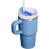 image:imageSTANLEY Quencher H20 Tumbler with Handle and Straw 40 oz  Flowstate 3Position Lid  Cup Holder Compatible for Travel  Insulated Stainless Steel Cup  BPAFree  Blue Dream StoneBlue Sky