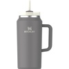 image:imageSTANLEY Quencher H20 Tumbler with Handle and Straw 40 oz  Flowstate 3Position Lid  Cup Holder Compatible for Travel  Insulated Stainless Steel Cup  BPAFree  Blue Dream StoneStone