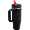 image:imageSTANLEY Quencher ProTour Flip Straw Tumbler with Leakproof Lid 30 oz  Builtin Straw and Handle  Cup Holder Compatible for Travel  insulated Stainless Steel Cup  BPAFree  Purple UmbraBlack Lovely