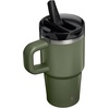 image:imageSTANLEY Quencher ProTour Flip Straw Tumbler with Leakproof Lid 30 oz  Builtin Straw and Handle  Cup Holder Compatible for Travel  insulated Stainless Steel Cup  BPAFree  Purple UmbraDried Pine