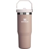 image:imageSTANLEY IceFlow 20 Flip Straw Tumbler with Handle 20 oz  Twist On Lid and Flip Up Straw  Leak Resistant Water Bottle  Insulated Stainless Steel  BPAFree  Stainless Steel AshAlmond Rose