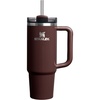 image:imageSTANLEY Quencher H20 Tumbler with Handle and Straw 40 oz  Flowstate 3Position Lid  Cup Holder Compatible for Travel  Insulated Stainless Steel Cup  BPAFree  Blue Dream StoneMahogany Gloss