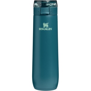 image:imageSTANLEY Flowstate Spring Bottle  Leakproof Water Bottle with Carry Strap amp FlipTop Locking Lid  Insulated Stainless Steel  Fits Most Cup Holders  BPAFree  20 oz  ChampagneCoastal Teal
