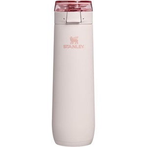 image:imageSTANLEY Flowstate Spring Bottle  Leakproof Water Bottle with Carry Strap amp FlipTop Locking Lid  Insulated Stainless Steel  Fits Most Cup Holders  BPAFree  20 oz  ChampagneRose Quartz