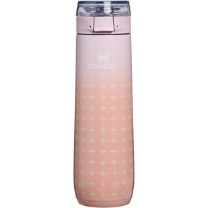 image:imageSTANLEY Flowstate Spring Bottle  Leakproof Water Bottle with Carry Strap amp FlipTop Locking Lid  Insulated Stainless Steel  Fits Most Cup Holders  BPAFree  20 oz  ChampagneSorbet Plus