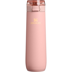 image:imageSTANLEY Flowstate Spring Bottle  Leakproof Water Bottle with Carry Strap amp FlipTop Locking Lid  Insulated Stainless Steel  Fits Most Cup Holders  BPAFree  20 oz  ChampagnePeach Rose