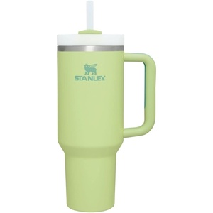 image:imageSTANLEY Quencher H20 Tumbler with Handle and Straw 40 oz  Flowstate 3Position Lid  Cup Holder Compatible for Travel  Insulated Stainless Steel Cup  BPAFree  Blue Dream StoneCitron