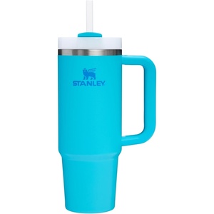 image:imageSTANLEY Quencher H20 Tumbler with Handle and Straw 40 oz  Flowstate 3Position Lid  Cup Holder Compatible for Travel  Insulated Stainless Steel Cup  BPAFree  Blue Dream StoneSplash