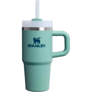 image:imageSTANLEY Quencher H20 Tumbler with Handle and Straw 40 oz  Flowstate 3Position Lid  Cup Holder Compatible for Travel  Insulated Stainless Steel Cup  BPAFree  Blue Dream StoneSpring Green