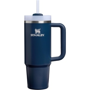 image:imageSTANLEY Quencher H20 Tumbler with Handle and Straw 40 oz  Flowstate 3Position Lid  Cup Holder Compatible for Travel  Insulated Stainless Steel Cup  BPAFree  Blue Dream StoneDark Navy