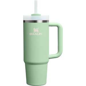 image:imageSTANLEY Quencher H20 Tumbler with Handle and Straw 40 oz  Flowstate 3Position Lid  Cup Holder Compatible for Travel  Insulated Stainless Steel Cup  BPAFree  Blue Dream StonePistachio