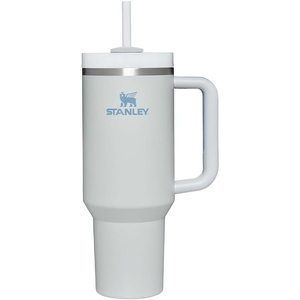 image:imageSTANLEY Quencher H20 Tumbler with Handle and Straw 40 oz  Flowstate 3Position Lid  Cup Holder Compatible for Travel  Insulated Stainless Steel Cup  BPAFree  Blue Dream StoneFog