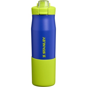 image:imageSTANLEY Vitalize Tempo Bottle 24 oz Lightweight Water Bottle Hot PinkCobalt Chartreuse