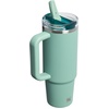 image:imageSTANLEY Quencher ProTour Flipstraw Tumbler 20 oz Multi Interfusion  BuiltIn Straw amp Handle  Cupholder Compatible for Travel  Leakproof Insulated Stainless Steel Cup  BPAFreeVerde primavera