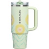 image:imageSTANLEY Quencher ProTour Flipstraw Tumbler 20 oz Multi Interfusion  BuiltIn Straw amp Handle  Cupholder Compatible for Travel  Leakproof Insulated Stainless Steel Cup  BPAFreeHoneydew Garden