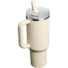 image:imageSTANLEY Quencher ProTour Flipstraw Tumbler 20 oz Multi Interfusion  BuiltIn Straw amp Handle  Cupholder Compatible for Travel  Leakproof Insulated Stainless Steel Cup  BPAFreeToasted Almond