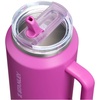 image:imageSTANLEY Quencher ProTour Flipstraw Tumbler 20 oz Multi Interfusion  BuiltIn Straw amp Handle  Cupholder Compatible for Travel  Leakproof Insulated Stainless Steel Cup  BPAFreeDark Blossom