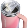image:imageSTANLEY Quencher ProTour Flipstraw Tumbler 20 oz Multi Interfusion  BuiltIn Straw amp Handle  Cupholder Compatible for Travel  Leakproof Insulated Stainless Steel Cup  BPAFreeSunset Spiral
