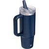 image:imageSTANLEY Quencher ProTour Flipstraw Tumbler 20 oz Multi Interfusion  BuiltIn Straw amp Handle  Cupholder Compatible for Travel  Leakproof Insulated Stainless Steel Cup  BPAFreeDark Navy