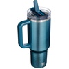image:imageSTANLEY Quencher ProTour Flipstraw Tumbler 20 oz Multi Interfusion  BuiltIn Straw amp Handle  Cupholder Compatible for Travel  Leakproof Insulated Stainless Steel Cup  BPAFreePonderosa Shimmer