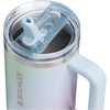 image:imageSTANLEY Quencher ProTour Flipstraw Tumbler 20 oz Multi Interfusion  BuiltIn Straw amp Handle  Cupholder Compatible for Travel  Leakproof Insulated Stainless Steel Cup  BPAFreeSunrise Spiral