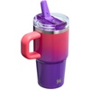 image:imageSTANLEY Quencher ProTour Flipstraw Tumbler 20 oz Multi Interfusion  BuiltIn Straw amp Handle  Cupholder Compatible for Travel  Leakproof Insulated Stainless Steel Cup  BPAFreeVermilion Hypergrip