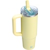 image:imageSTANLEY Quencher ProTour Flipstraw Tumbler 20 oz Multi Interfusion  BuiltIn Straw amp Handle  Cupholder Compatible for Travel  Leakproof Insulated Stainless Steel Cup  BPAFreePomelo