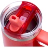 image:imageSTANLEY Quencher ProTour Flipstraw Tumbler 20 oz Multi Interfusion  BuiltIn Straw amp Handle  Cupholder Compatible for Travel  Leakproof Insulated Stainless Steel Cup  BPAFreeHot Coral Fade