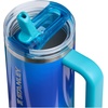 image:imageSTANLEY Quencher ProTour Flipstraw Tumbler 20 oz Multi Interfusion  BuiltIn Straw amp Handle  Cupholder Compatible for Travel  Leakproof Insulated Stainless Steel Cup  BPAFreeSea Glass Aura