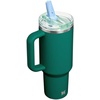 image:imageSTANLEY Quencher ProTour Flipstraw Tumbler 20 oz Multi Interfusion  BuiltIn Straw amp Handle  Cupholder Compatible for Travel  Leakproof Insulated Stainless Steel Cup  BPAFreeEmerald Honeydew