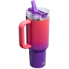 image:imageSTANLEY Quencher ProTour Flipstraw Tumbler 20 oz Multi Interfusion  BuiltIn Straw amp Handle  Cupholder Compatible for Travel  Leakproof Insulated Stainless Steel Cup  BPAFreeVermilion Hypergrip