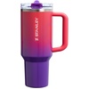 image:imageSTANLEY Quencher ProTour Flipstraw Tumbler 20 oz Multi Interfusion  BuiltIn Straw amp Handle  Cupholder Compatible for Travel  Leakproof Insulated Stainless Steel Cup  BPAFreeVermilion Hypergrip