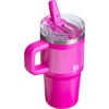 image:imageSTANLEY Quencher ProTour Flipstraw Tumbler 20 oz Multi Interfusion  BuiltIn Straw amp Handle  Cupholder Compatible for Travel  Leakproof Insulated Stainless Steel Cup  BPAFreeVivid Violet Fade