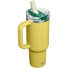 image:imageSTANLEY Quencher ProTour Flipstraw Tumbler 20 oz Multi Interfusion  BuiltIn Straw amp Handle  Cupholder Compatible for Travel  Leakproof Insulated Stainless Steel Cup  BPAFreeDaffodil Emerald