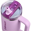 image:imageSTANLEY Quencher ProTour Flipstraw Tumbler 20 oz Multi Interfusion  BuiltIn Straw amp Handle  Cupholder Compatible for Travel  Leakproof Insulated Stainless Steel Cup  BPAFreeSoft Orchid