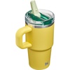 image:imageSTANLEY Quencher ProTour Flipstraw Tumbler 20 oz Multi Interfusion  BuiltIn Straw amp Handle  Cupholder Compatible for Travel  Leakproof Insulated Stainless Steel Cup  BPAFreeDaffodil Emerald