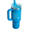 image:imageSTANLEY Quencher ProTour Flipstraw Tumbler 20 oz Multi Interfusion  BuiltIn Straw amp Handle  Cupholder Compatible for Travel  Leakproof Insulated Stainless Steel Cup  BPAFreeAzure Fade