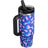image:imageSTANLEY Quencher ProTour Flipstraw Tumbler 20 oz Multi Interfusion  BuiltIn Straw amp Handle  Cupholder Compatible for Travel  Leakproof Insulated Stainless Steel Cup  BPAFreeMulti Interfusion