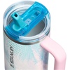image:imageSTANLEY Quencher ProTour Flipstraw Tumbler 20 oz Multi Interfusion  BuiltIn Straw amp Handle  Cupholder Compatible for Travel  Leakproof Insulated Stainless Steel Cup  BPAFreeSea Glass Plume