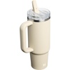 image:imageSTANLEY Quencher ProTour Flipstraw Tumbler 20 oz Multi Interfusion  BuiltIn Straw amp Handle  Cupholder Compatible for Travel  Leakproof Insulated Stainless Steel Cup  BPAFreeToasted Almond