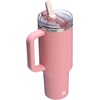 image:imageSTANLEY Quencher ProTour Flipstraw Tumbler 20 oz Multi Interfusion  BuiltIn Straw amp Handle  Cupholder Compatible for Travel  Leakproof Insulated Stainless Steel Cup  BPAFreePink Mesa