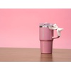 image:imageSTANLEY Quencher ProTour Flipstraw Tumbler 20 oz Multi Interfusion  BuiltIn Straw amp Handle  Cupholder Compatible for Travel  Leakproof Insulated Stainless Steel Cup  BPAFreePort Shimmer