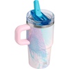 image:imageSTANLEY Quencher ProTour Flipstraw Tumbler 20 oz Multi Interfusion  BuiltIn Straw amp Handle  Cupholder Compatible for Travel  Leakproof Insulated Stainless Steel Cup  BPAFreeSea Glass Plume