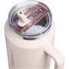 image:imageSTANLEY Quencher ProTour Flipstraw Tumbler 20 oz Multi Interfusion  BuiltIn Straw amp Handle  Cupholder Compatible for Travel  Leakproof Insulated Stainless Steel Cup  BPAFreeRose Quartz