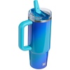 image:imageSTANLEY Quencher ProTour Flipstraw Tumbler 20 oz Multi Interfusion  BuiltIn Straw amp Handle  Cupholder Compatible for Travel  Leakproof Insulated Stainless Steel Cup  BPAFreeSea Glass Aura