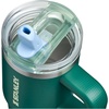 image:imageSTANLEY Quencher ProTour Flipstraw Tumbler 20 oz Multi Interfusion  BuiltIn Straw amp Handle  Cupholder Compatible for Travel  Leakproof Insulated Stainless Steel Cup  BPAFreeEmerald Honeydew