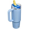 image:imageSTANLEY Quencher ProTour Flipstraw Tumbler 20 oz Multi Interfusion  BuiltIn Straw amp Handle  Cupholder Compatible for Travel  Leakproof Insulated Stainless Steel Cup  BPAFreeCornflower Admiral Blue
