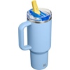 image:imageSTANLEY Quencher ProTour Flipstraw Tumbler 20 oz Multi Interfusion  BuiltIn Straw amp Handle  Cupholder Compatible for Travel  Leakproof Insulated Stainless Steel Cup  BPAFreeCornflower Admiral Blue