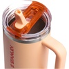 image:imageSTANLEY Quencher ProTour Flipstraw Tumbler 20 oz Multi Interfusion  BuiltIn Straw amp Handle  Cupholder Compatible for Travel  Leakproof Insulated Stainless Steel Cup  BPAFreeOrange Sherbet