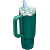image:imageSTANLEY Quencher ProTour Flipstraw Tumbler 20 oz Multi Interfusion  BuiltIn Straw amp Handle  Cupholder Compatible for Travel  Leakproof Insulated Stainless Steel Cup  BPAFreeEmerald Honeydew